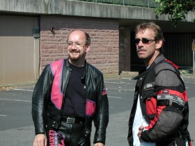 Motoguzzi-Dieter und BMW-Christoph -- Ein ungleiches Paar...
