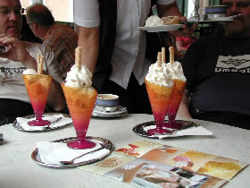 Eiscafé in Werfen